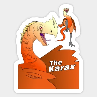 Fantasy Bird Monster the Karax Sticker